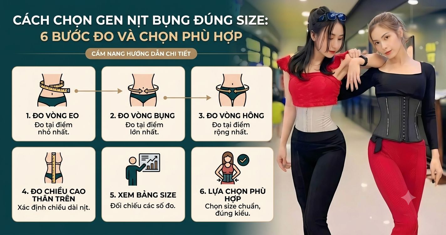 Cách chọn gen nịt bụng