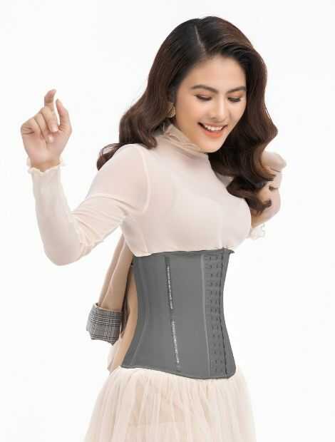 Latex Châu Âu – Gen nịt bụng Latex Corset Chuẩn
